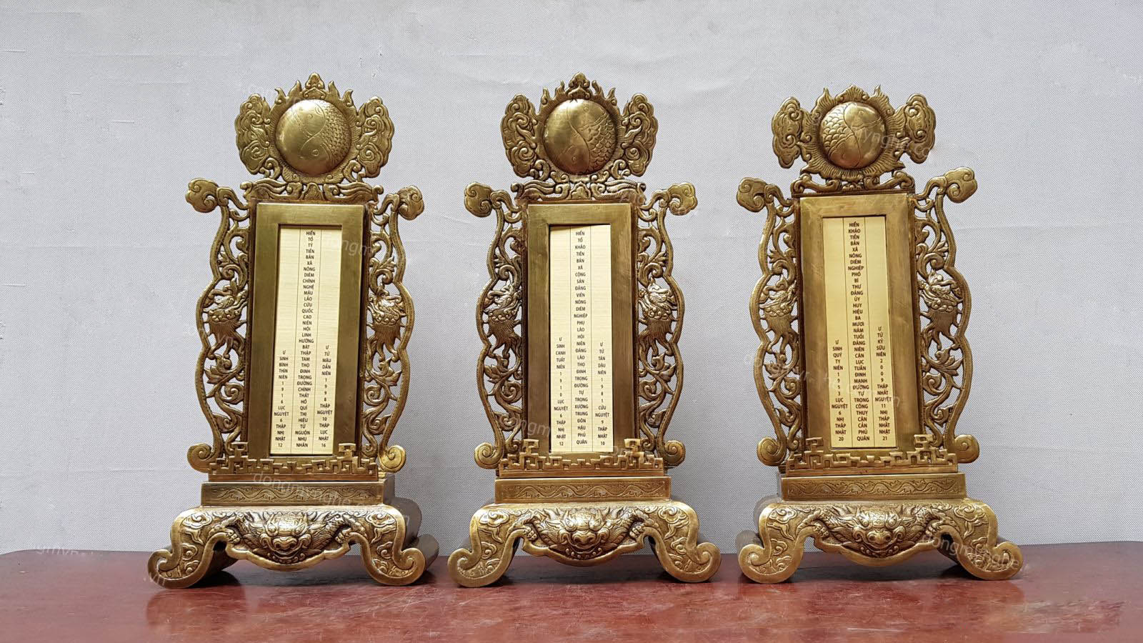 Ảnh Bài vị và những NGUYÊN TẮC lập bài vị trên ban thờ Tổ tiên