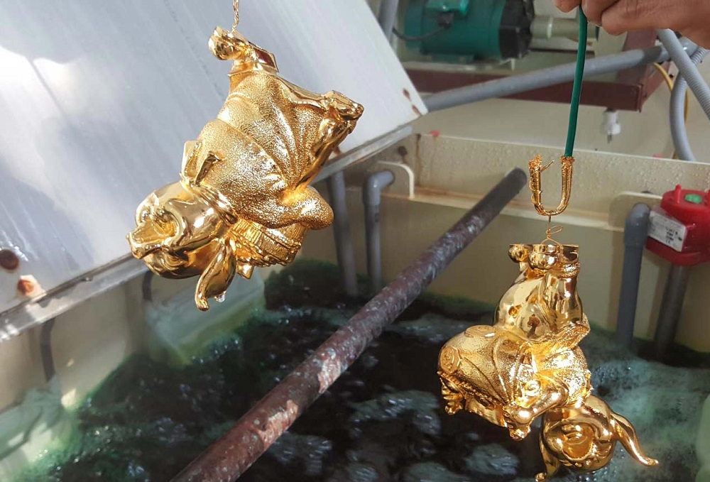 Ảnh PHÂN BIỆT CÁC LOẠI VÀNG SỬ DỤNG TRONG CHẾ TÁC SẢN PHẨM ĐỒNG MỸ NGHỆ